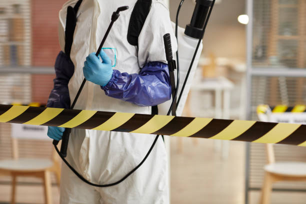 Professional Biohazard Cleanup technician working in Sun Valley, PA
